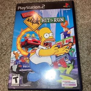 The Simpsons hit and run CIB